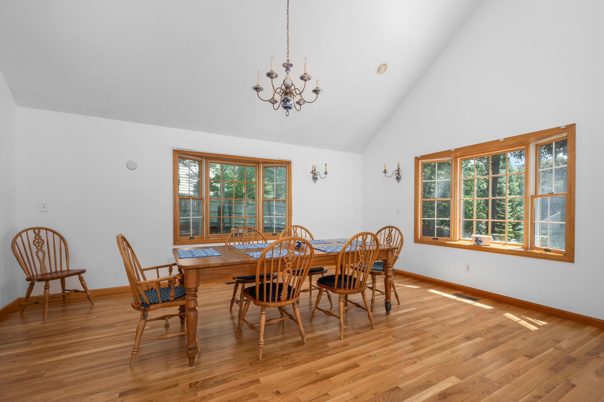 64 Old Fish House Road South Dennis, MA 02660 - Photo 21 of 72 a view of a dining room with furniture window and outside view