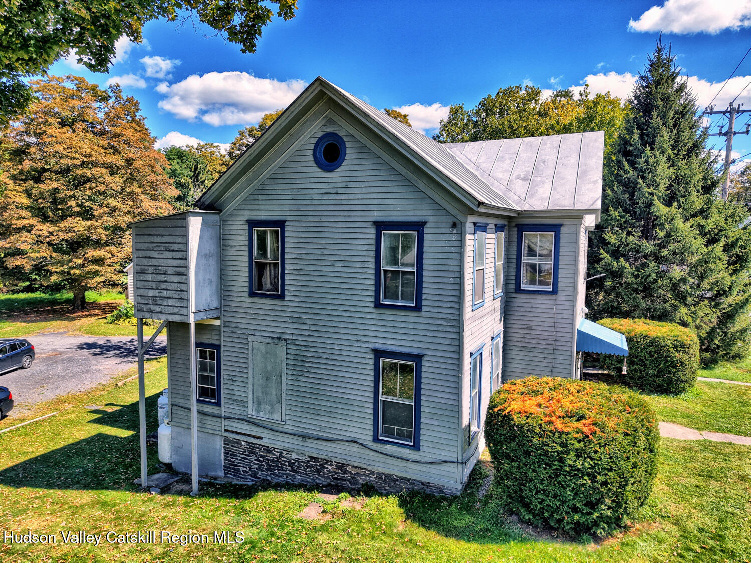606 Main Street Cairo, NY 12413 - Photo 58 of 70 a front view of a house with garden