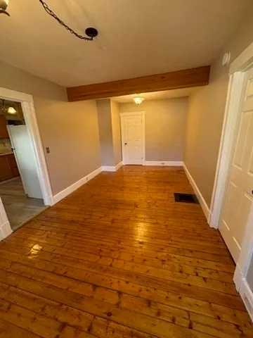 a view of room with gym equipment