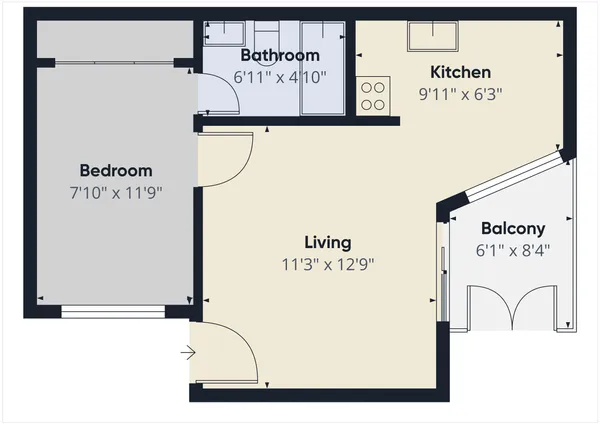 a picture of a sign on a wall