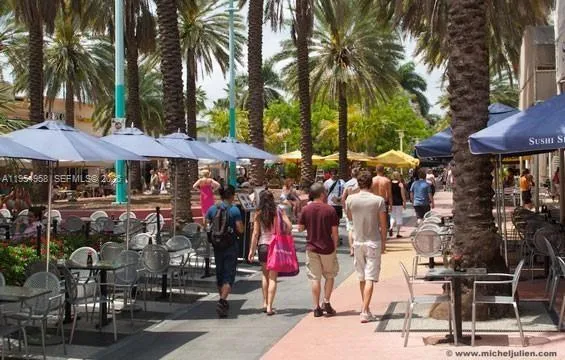a view of outdoor space with seating area