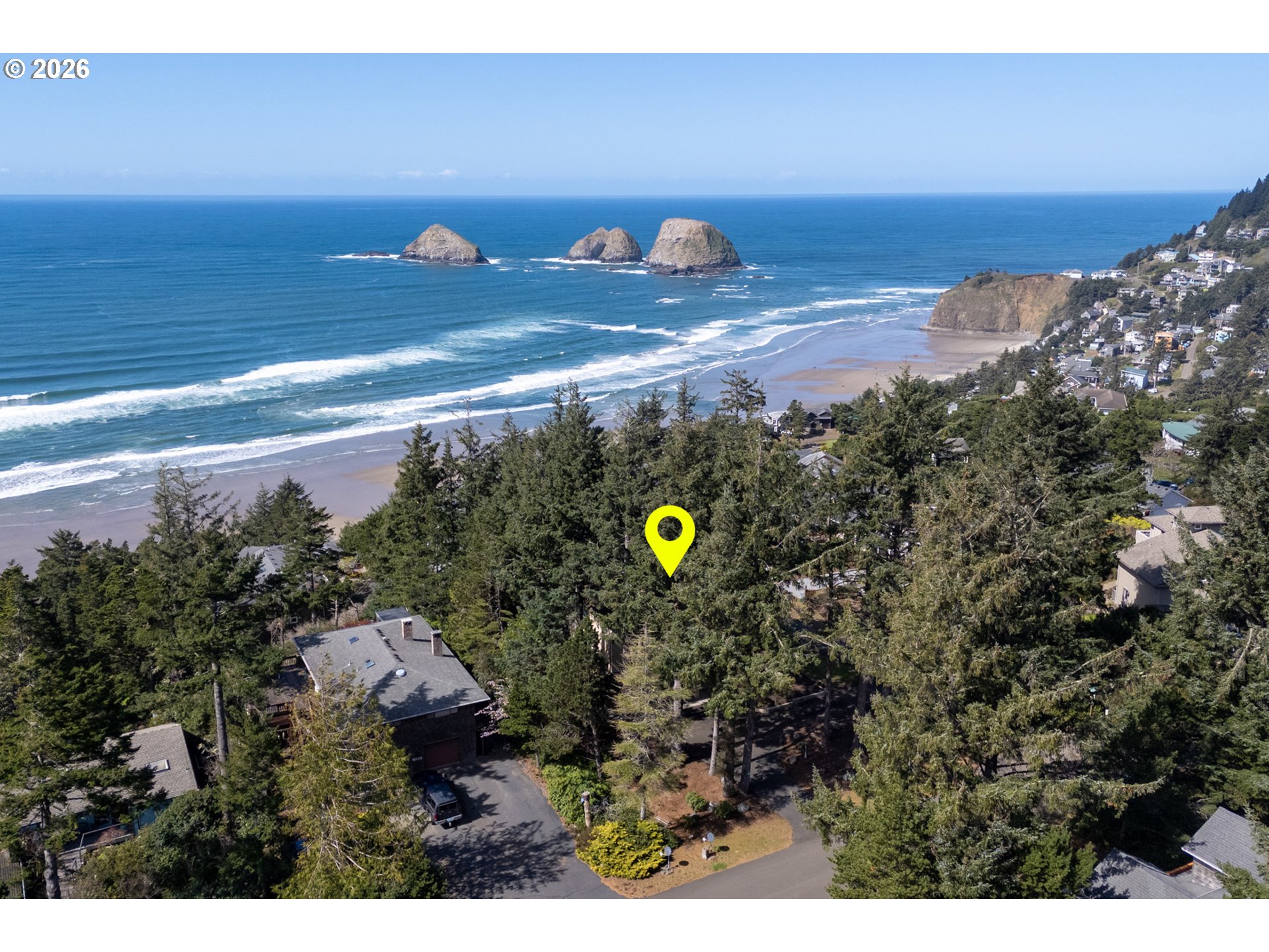 6095 Huckleberry Lane Oceanside, OR 97141 - Photo 42 of 48 a view of a sky from a balcony