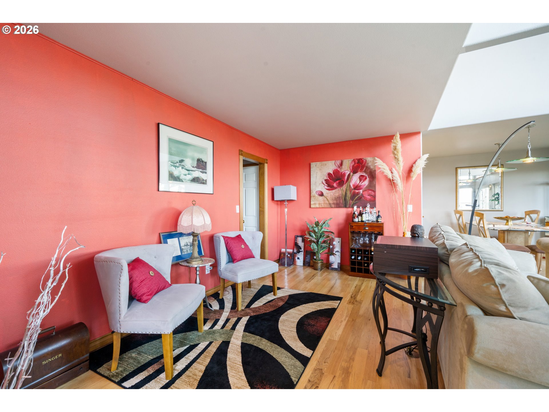 6095 Huckleberry Lane Oceanside, OR 97141 - Photo 9 of 48 a view of a livingroom and dining room