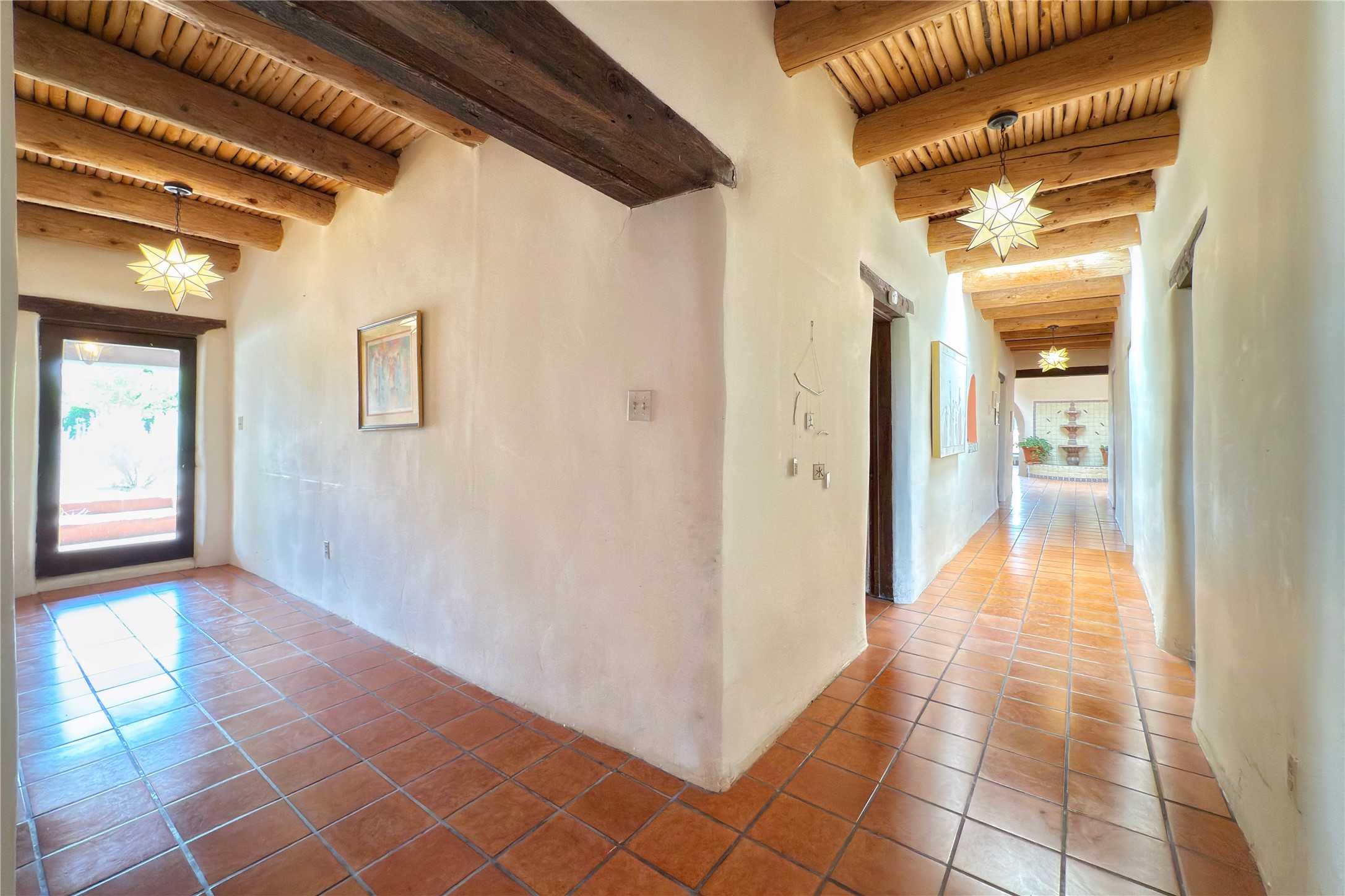 54 Rons Road Santa Fe, NM 87508 - Photo 38 of 99 Enterence from the courtyard into the Main House