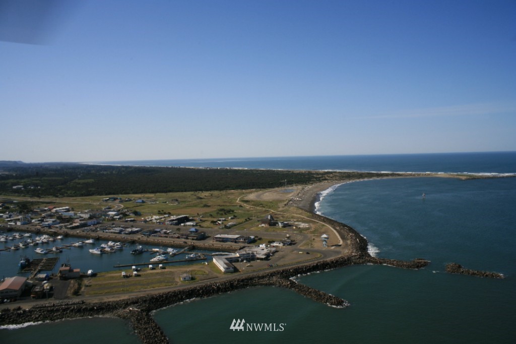 360 Jetty Haul Road Westport, WA 98595 - Photo 4 of 5 an aerial view of ocean and residential houses with outdoor space