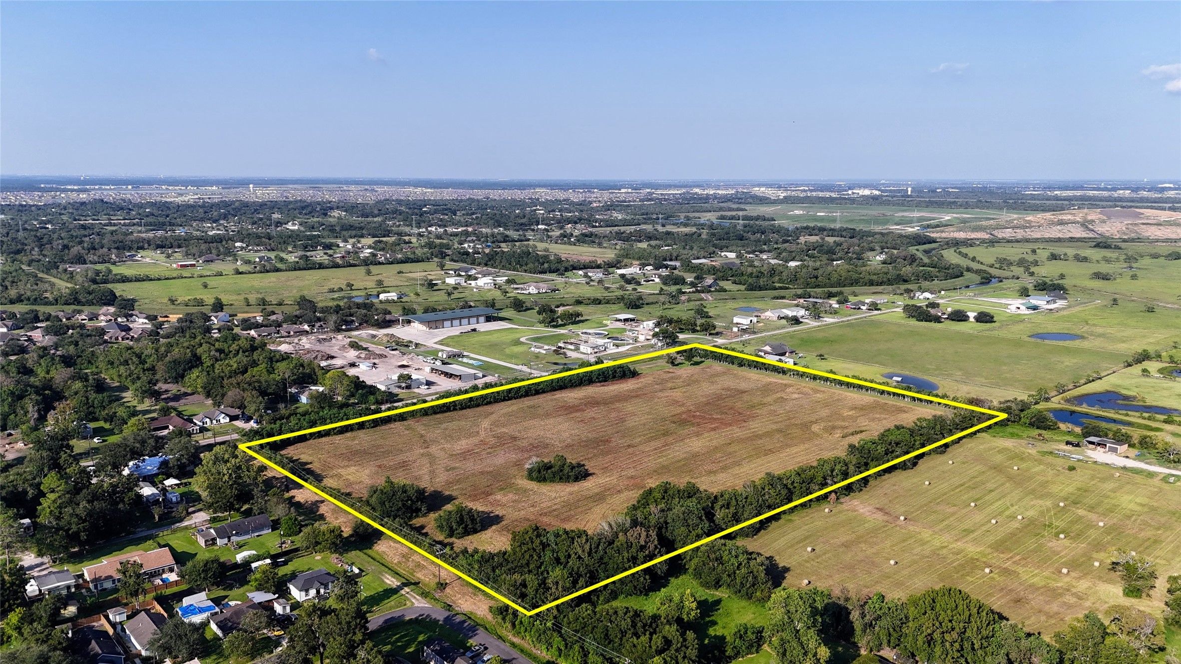 0 11th Santa Fe, TX 77510 - Photo 3 of 6 an aerial view of residential houses with outdoor space