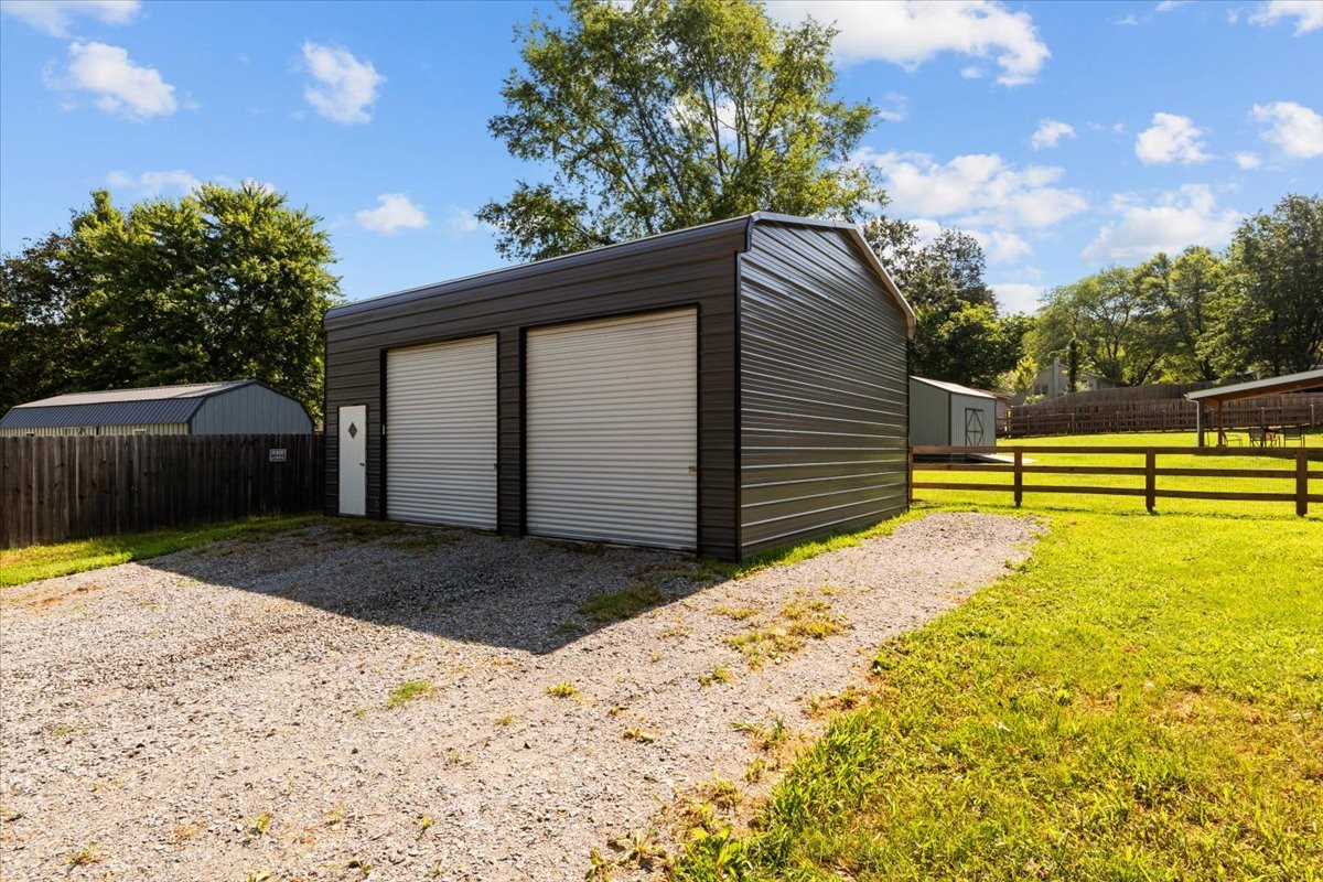 7173 New Hope Road Fairview, TN 37062 - Photo 26 of 31 a view of back yard of the house