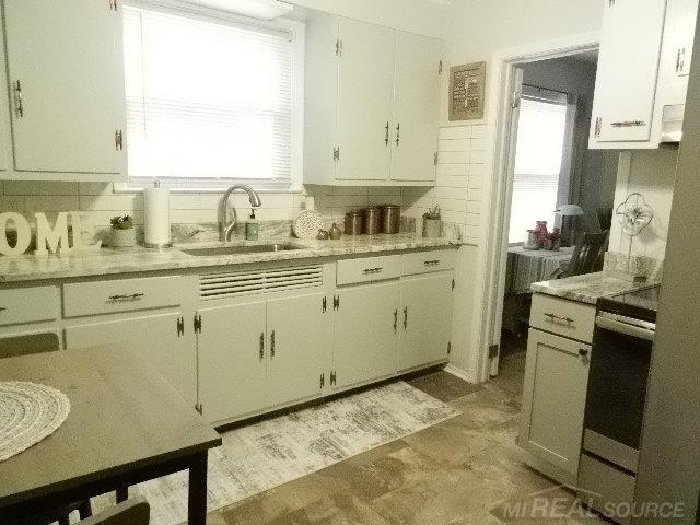 8673 Superior Street Center Line, MI 48015 - Photo 26 of 66 Kitchen Rear Window
