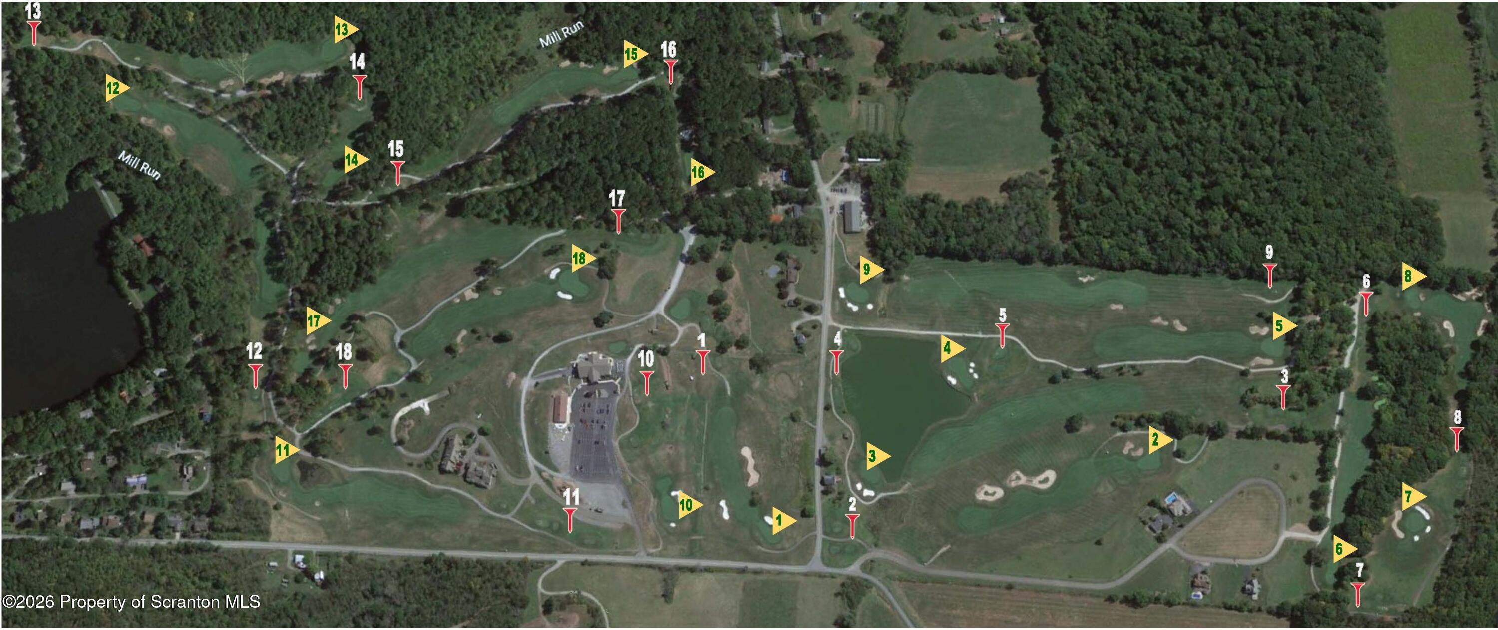167 Braemar Terrace Tunkhannock, PA 18657 - Photo 41 of 41 Course Map