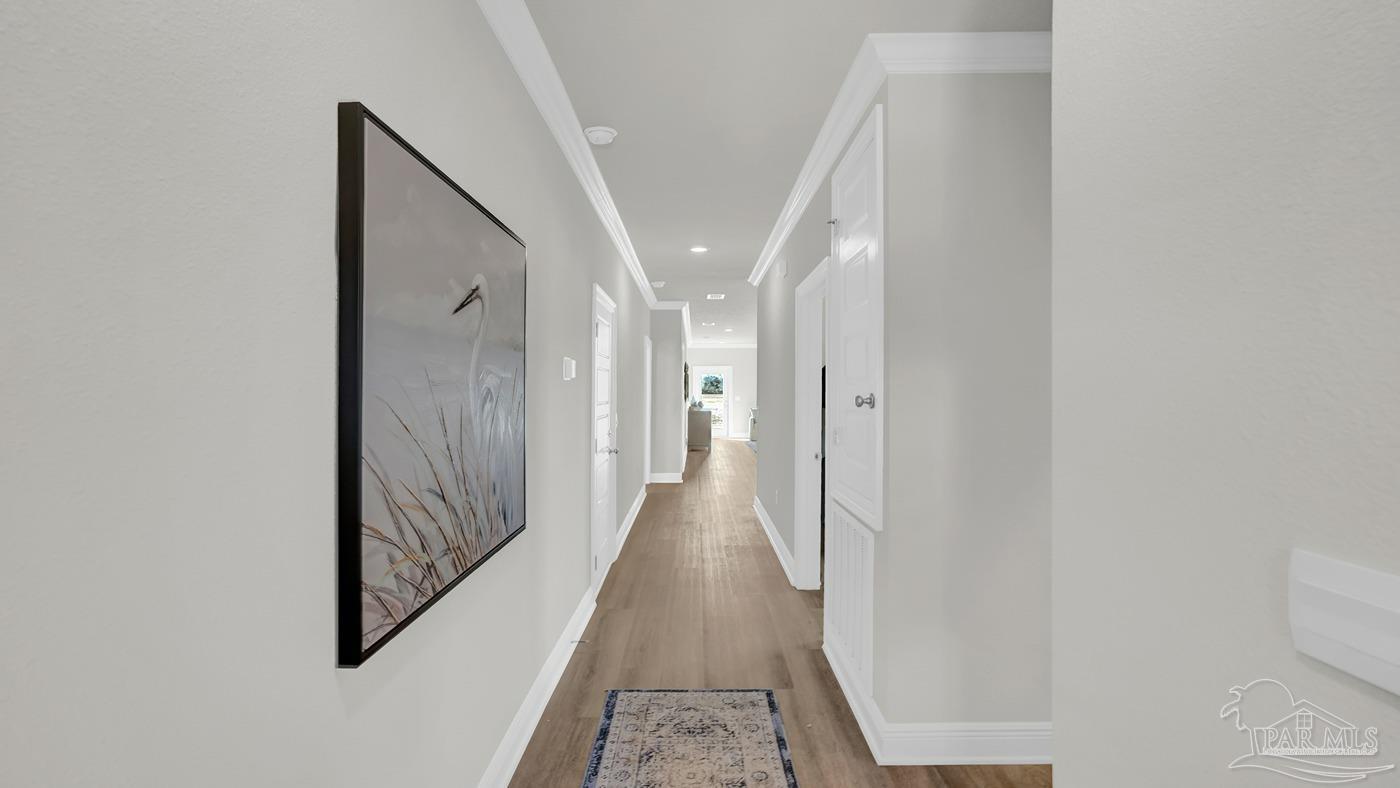 24 Spoonbill Street Cantonment, FL 32533 - Photo 5 of 30 a view of a hallway