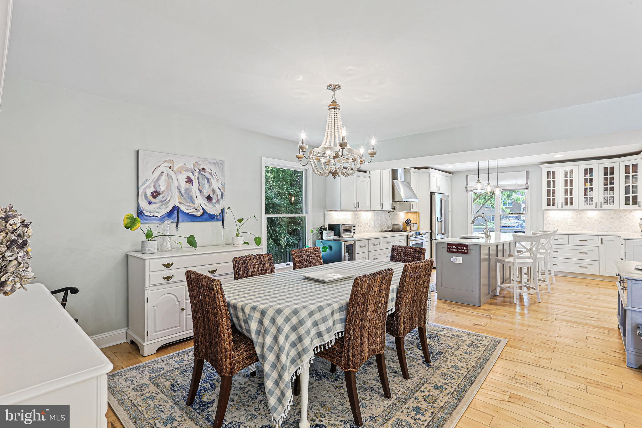 1348 Fishing Creek Road Annapolis, MD 21403 - Photo 8 of 35 Dining room and kitchen