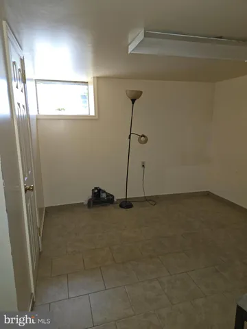 a view of a room with an empty space