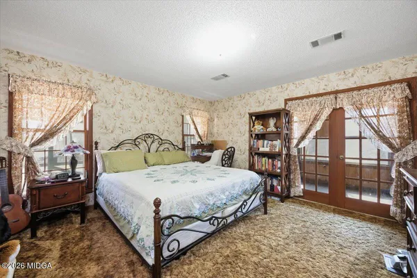 a very nice looking room with a large window