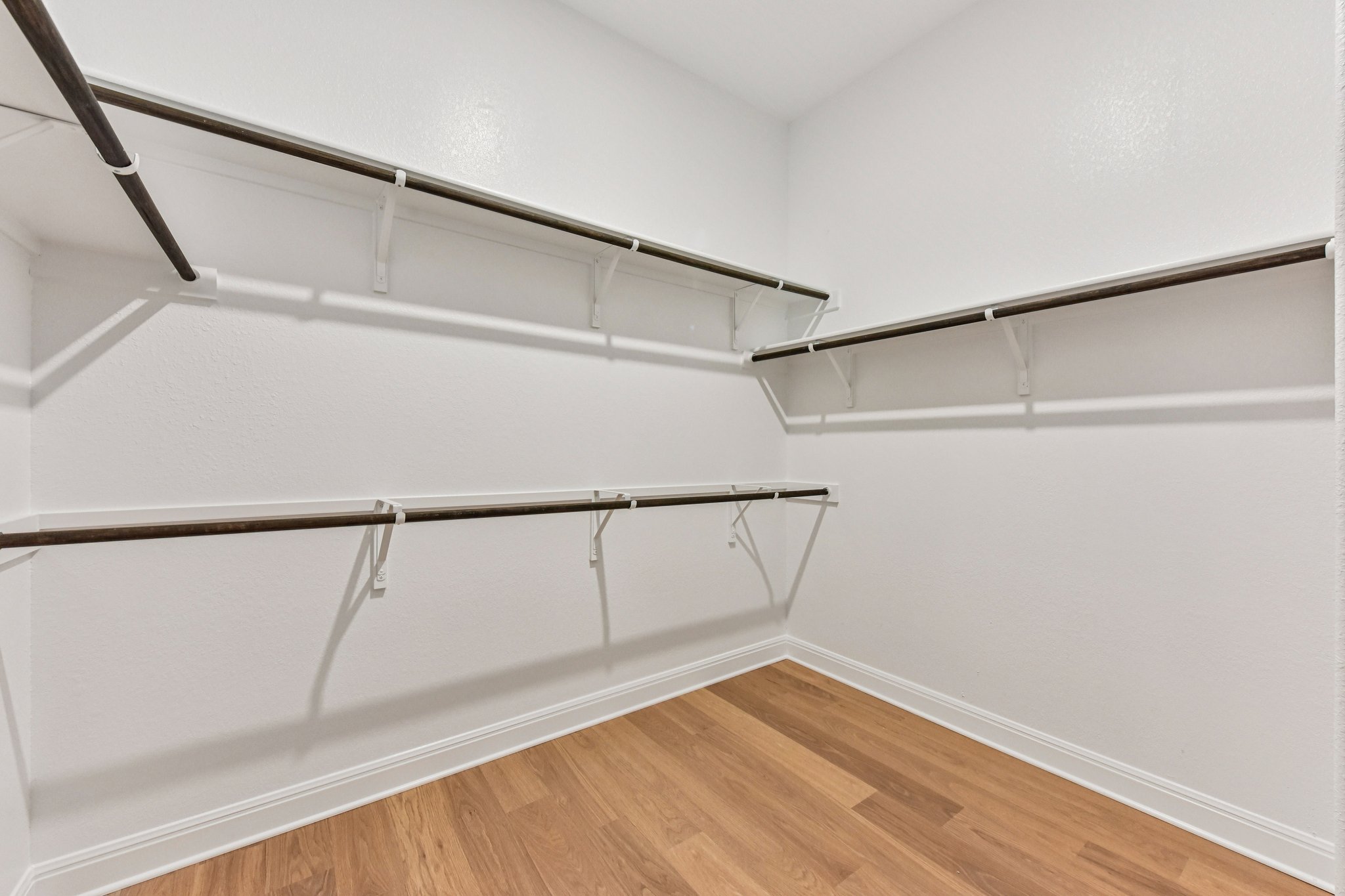 581 Treadwell Lane Kyle, TX 78640 - Photo 13 of 26 a view of an empty walk in closet