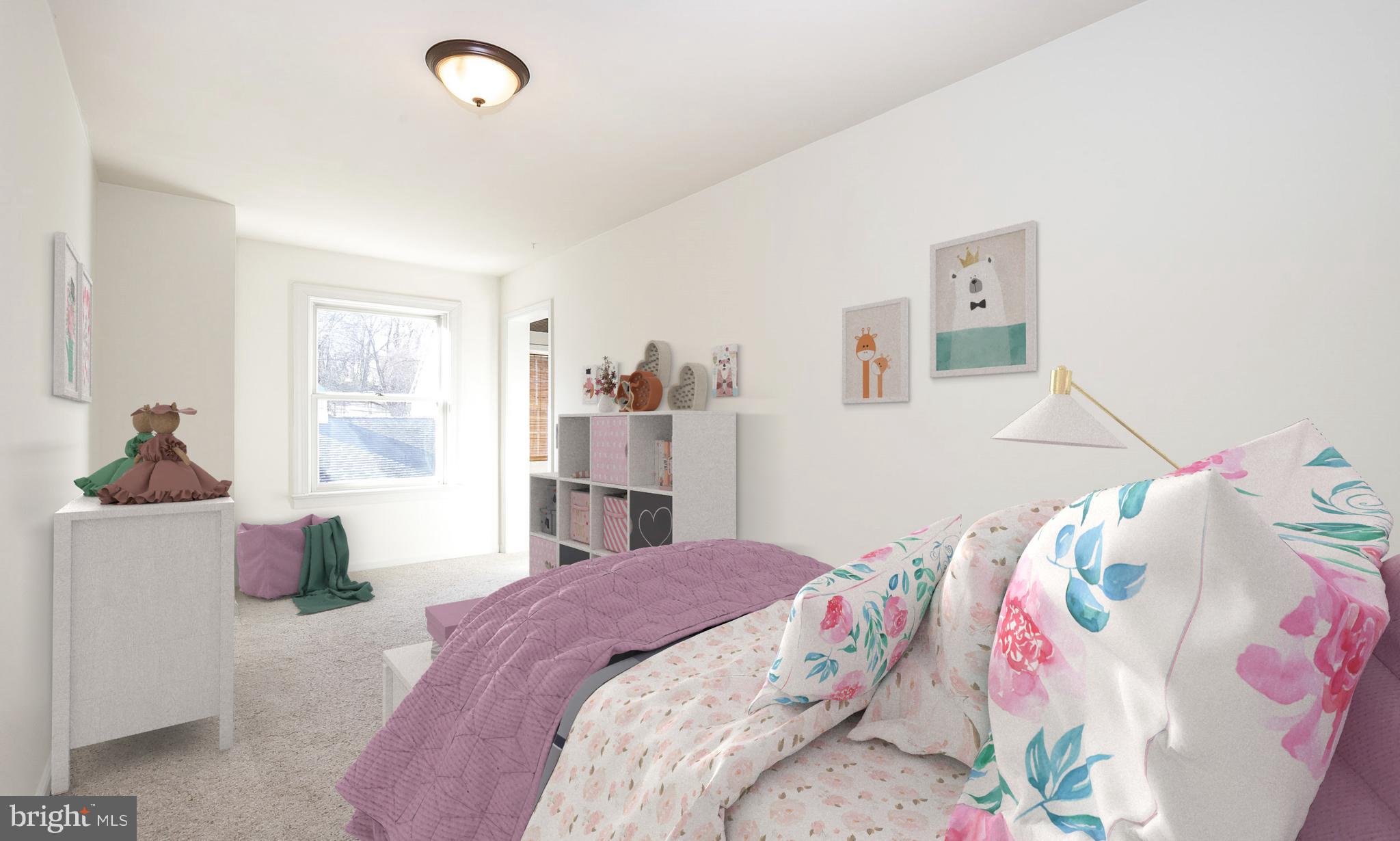 1403 Steeple Chase Road Downingtown, PA 19335 - Photo 30 of 37 Bedroom 3 w/NEW Paint! (virtually staged)