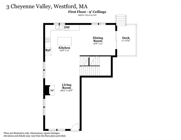 $849,000 | 3 Cheyenne Valley, Unit 3, Westford, MA 01886