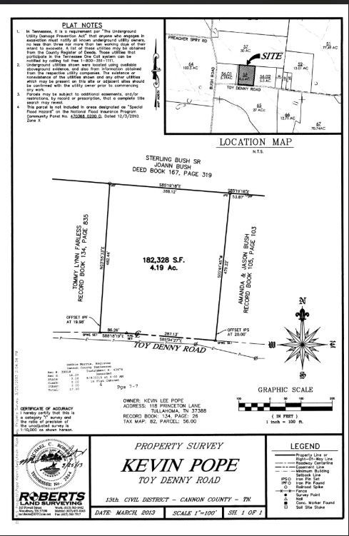 1260 Toy Denny Road Bradyville, TN 37026 - Photo 30 of 30