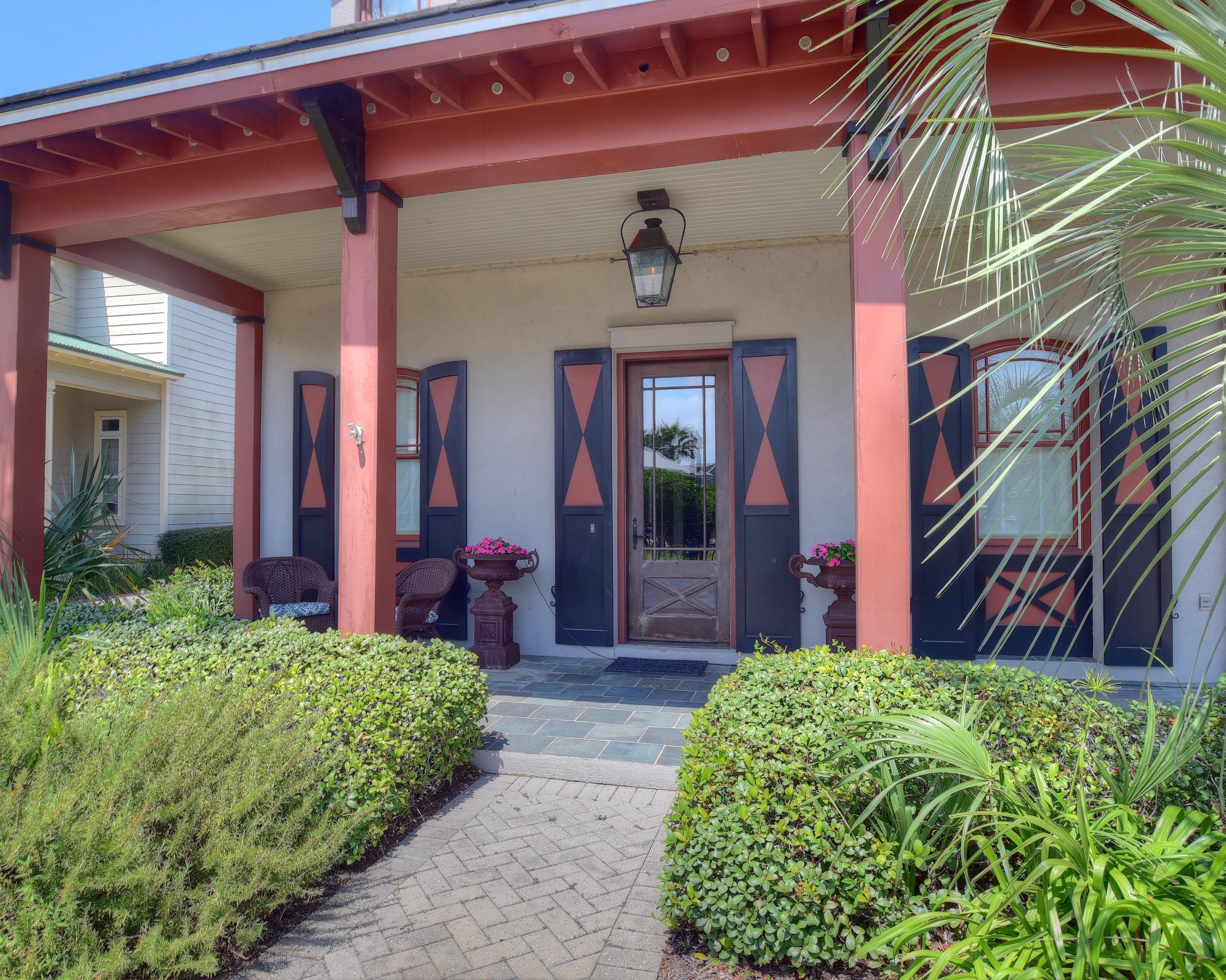 40 Rue Caribe Miramar Beach, FL 32550 - Photo 3 of 64 a view of a front door and small garden