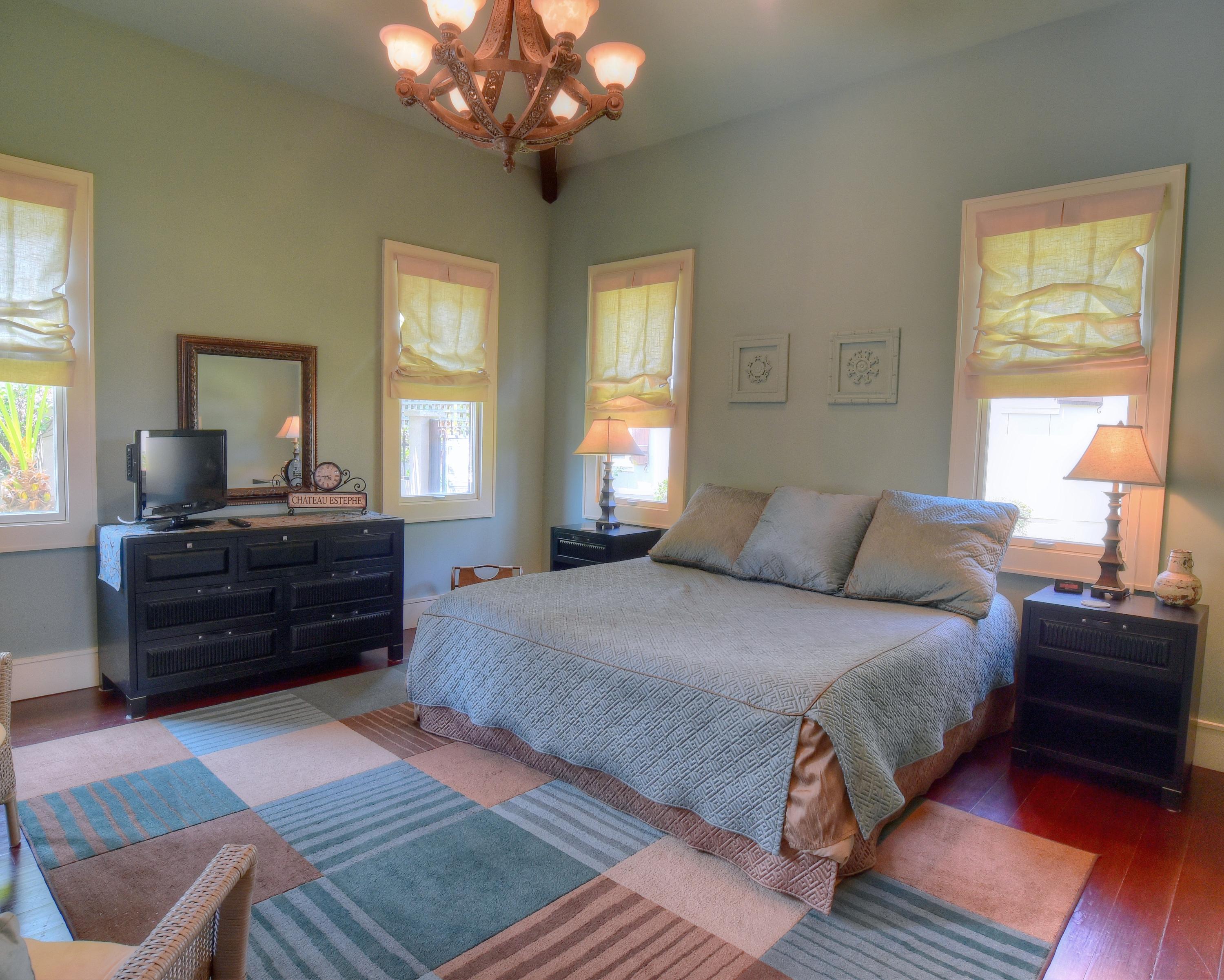 40 Rue Caribe Miramar Beach, FL 32550 - Photo 40 of 64 a bedroom with a bed and wooden floor