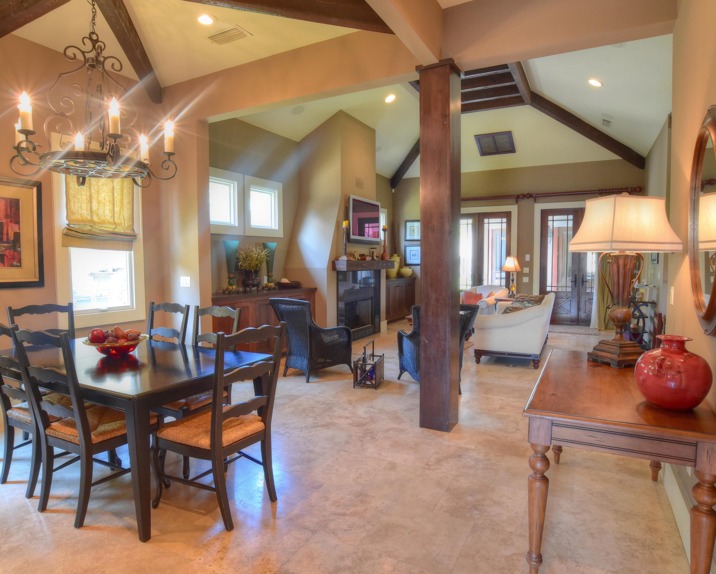 40 Rue Caribe Miramar Beach, FL 32550 - Photo 4 of 64 a view of a dining room with furniture and chandelier