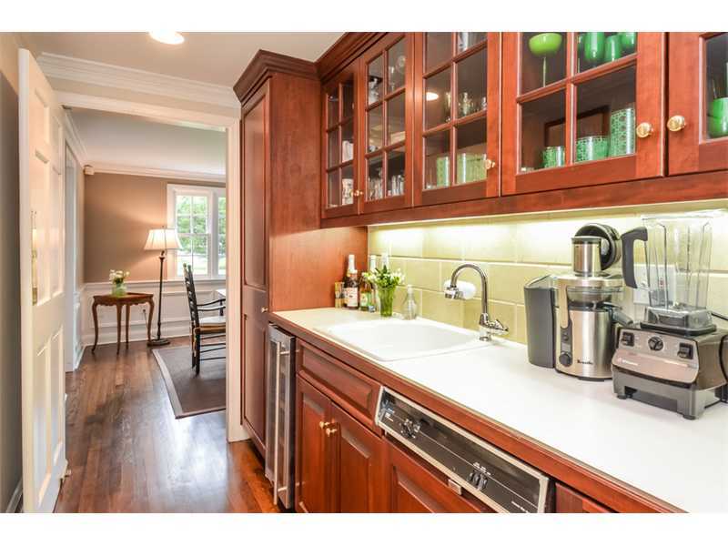 16 Willow Road Riverside, CT 06878 - Photo 12 of 24 a kitchen with a sink cabinets and wooden floor