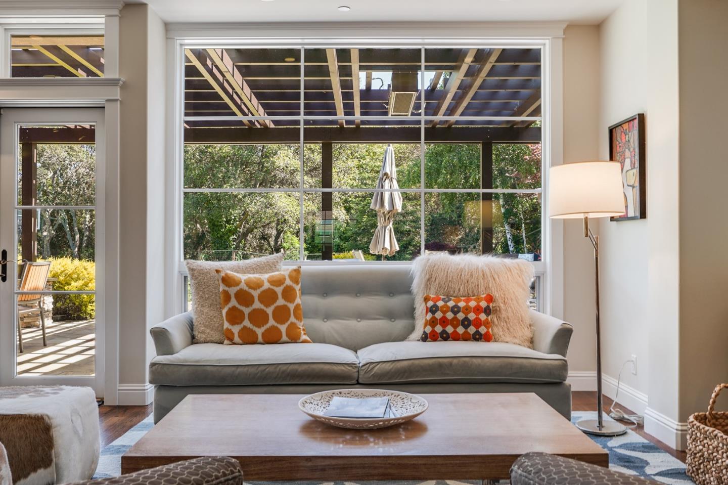 2533 Hayward Drive Burlingame, CA 94010 - Photo 17 of 47 a living room with furniture and a large window