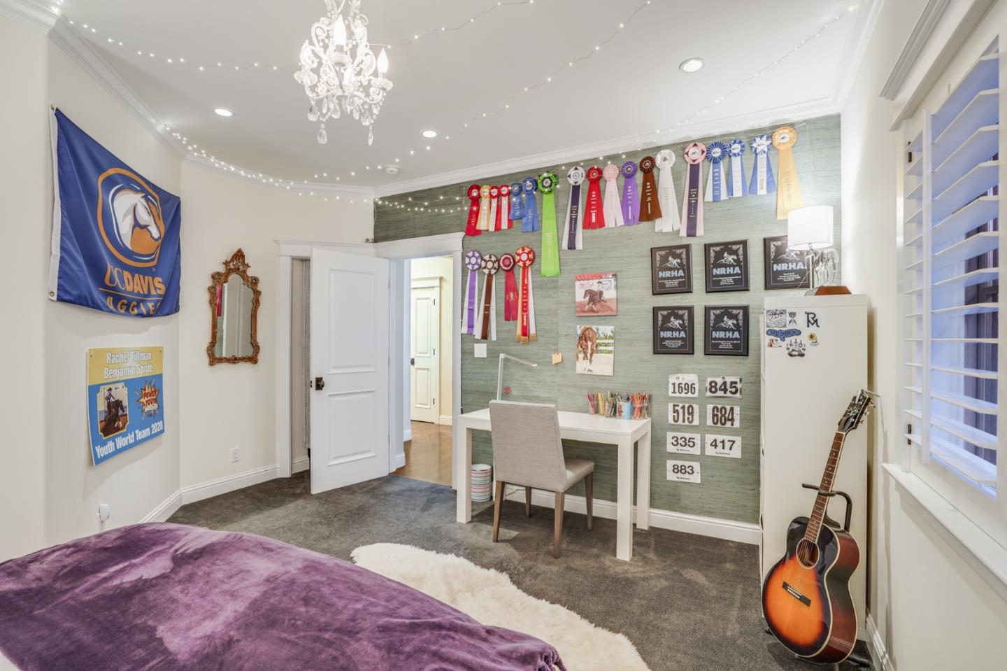 2533 Hayward Drive Burlingame, CA 94010 - Photo 32 of 47 a bedroom with furniture and a bed