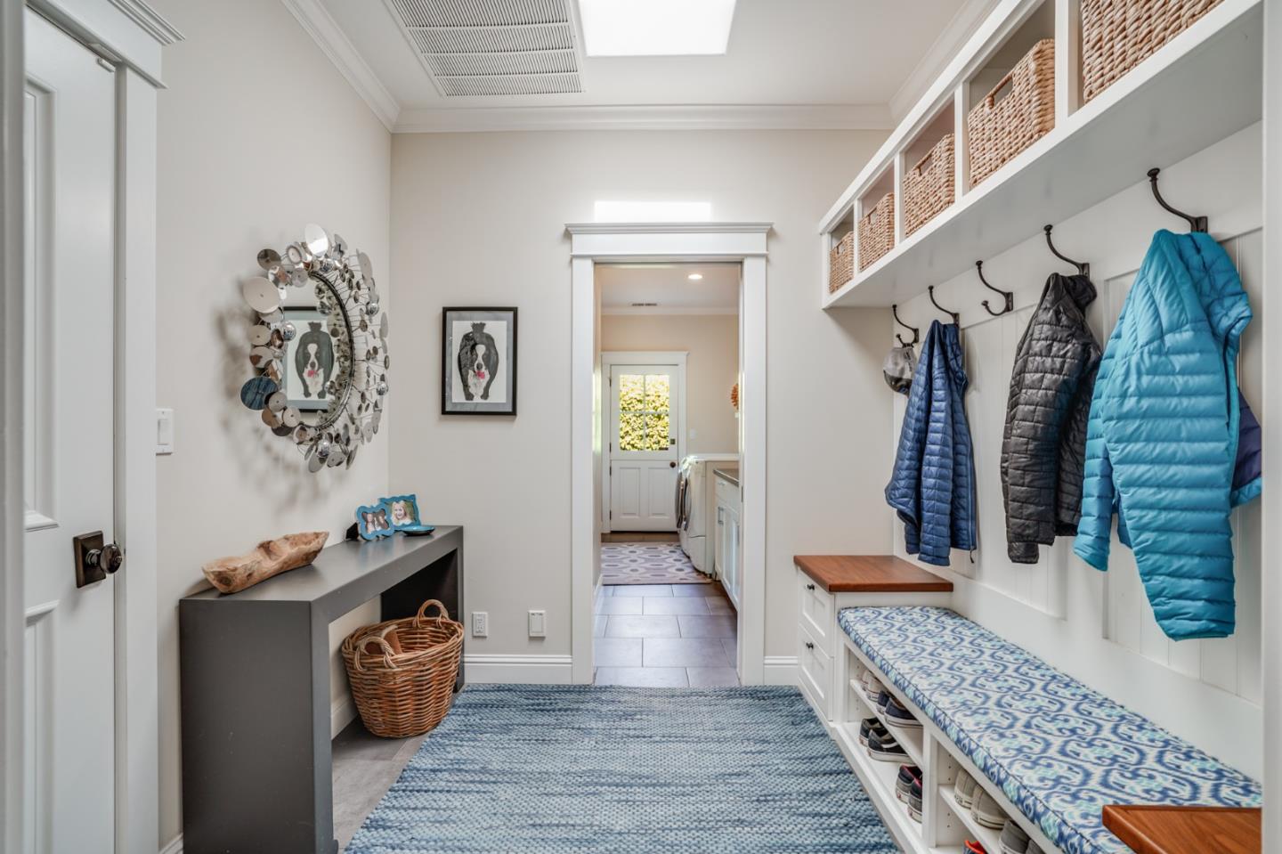 2533 Hayward Drive Burlingame, CA 94010 - Photo 37 of 47 a view of a hallway with wooden floor and stairs