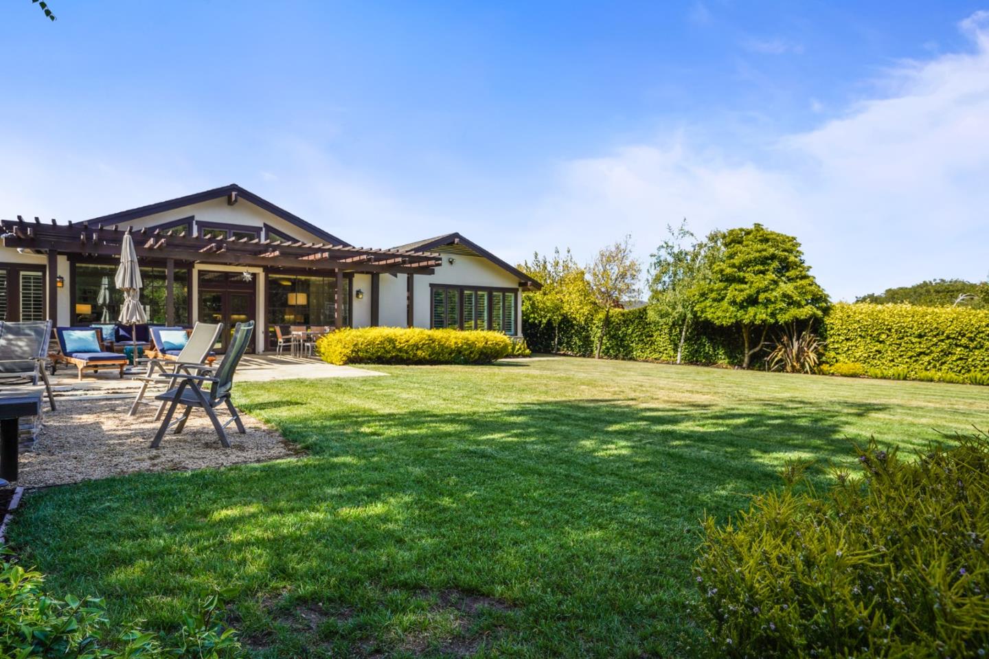 2533 Hayward Drive Burlingame, CA 94010 - Photo 43 of 47 a view of a house with a yard porch and sitting area