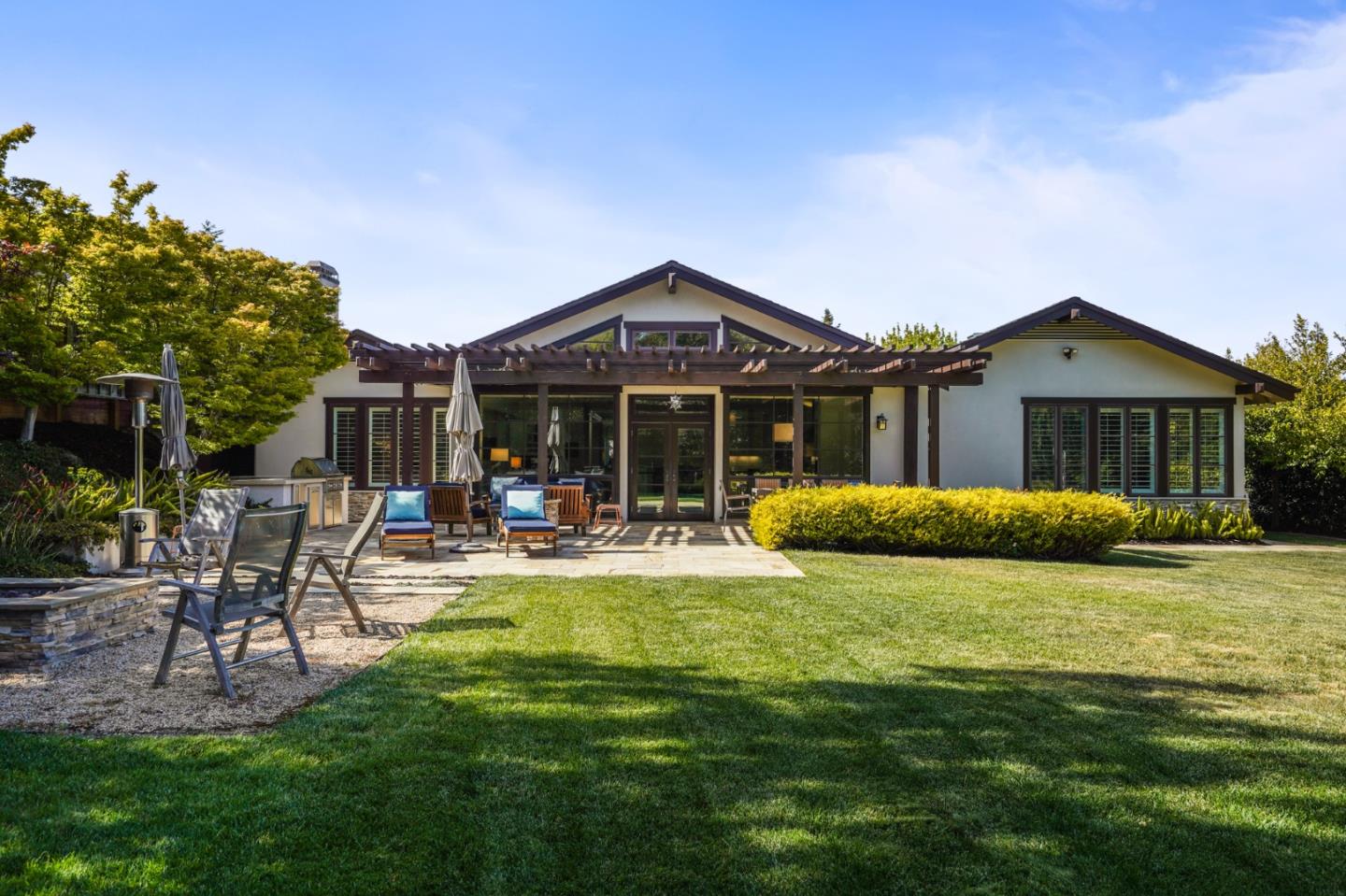 2533 Hayward Drive Burlingame, CA 94010 - Photo 44 of 47 a view of a house with a yard porch and sitting area
