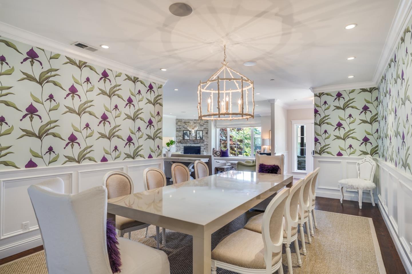 2533 Hayward Drive Burlingame, CA 94010 - Photo 8 of 47 a view of a dining room with furniture window and wooden floor
