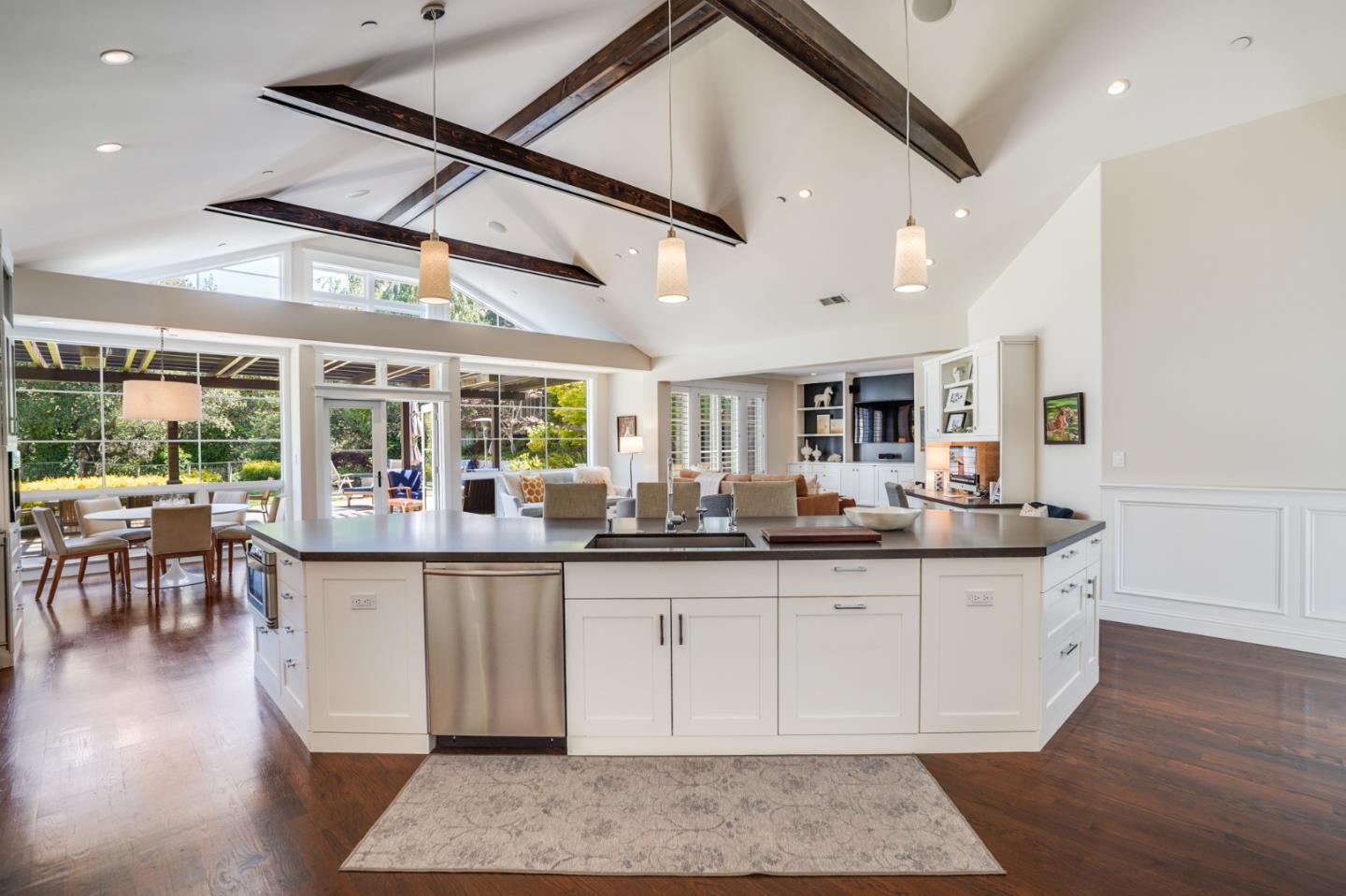 2533 Hayward Drive Burlingame, CA 94010 - Photo 10 of 47 a kitchen with granite countertop a sink and cabinets