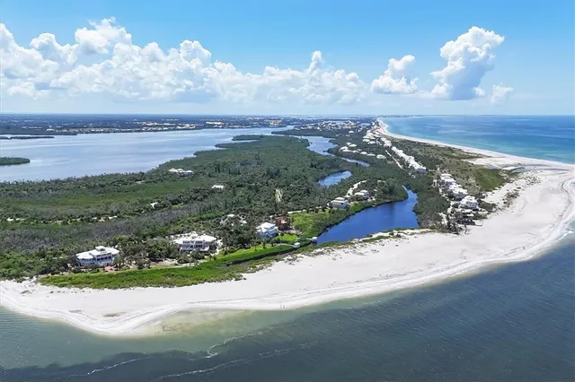 a view of a lake with a mountain