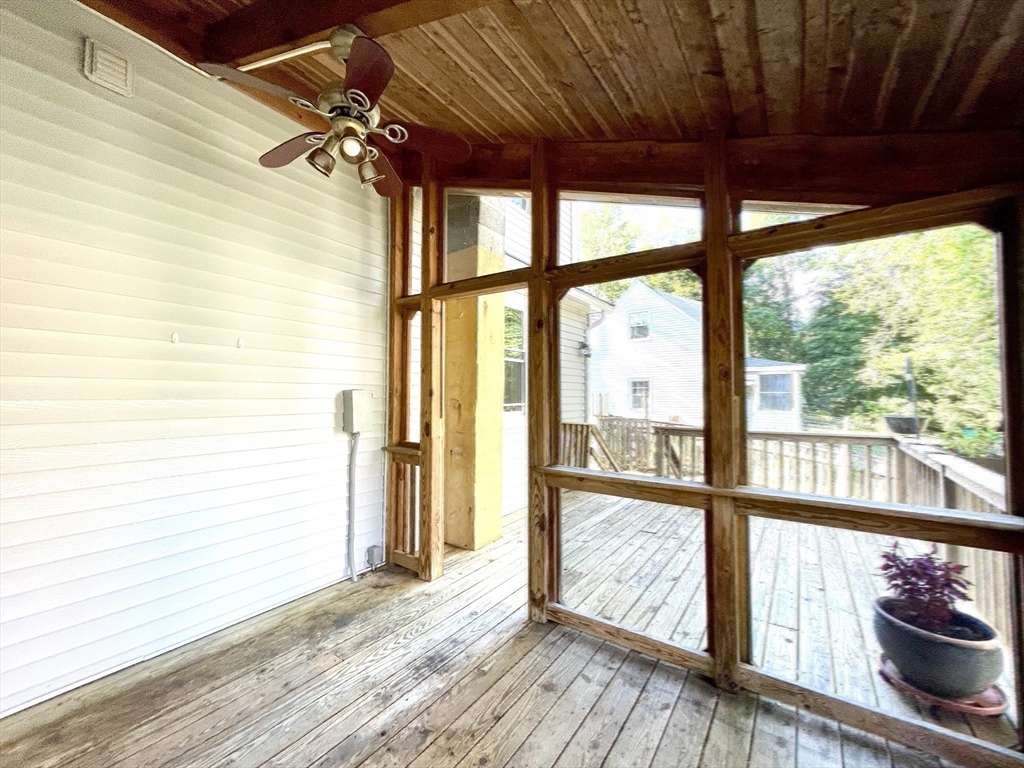30 Landy Avenue Northampton, MA 01062 - Photo 27 of 40 a view of an empty room with wooden floor and a window