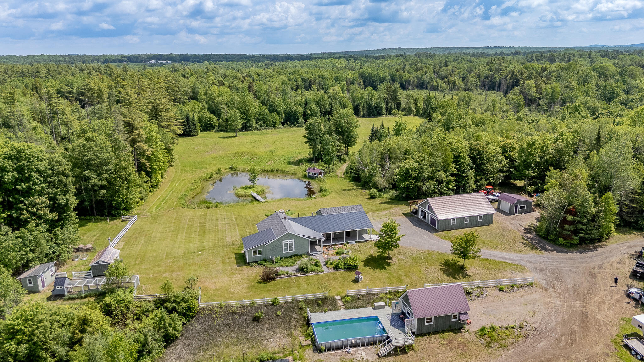 154 Merrills Mills Road Dover-Foxcroft, ME 04426 - Photo 101 of 145 DJI_20260612111059_0754_D