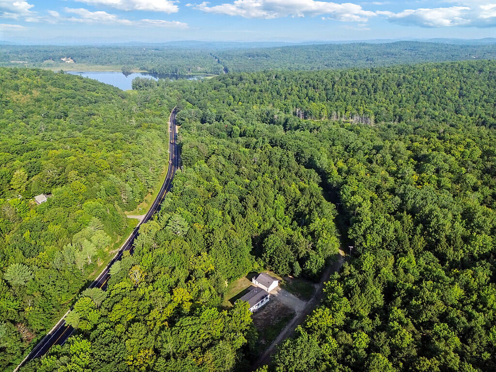 22 Old Rte 133 Winthrop, ME 04364 - Photo 52 of 58 Aerial w/pond close by