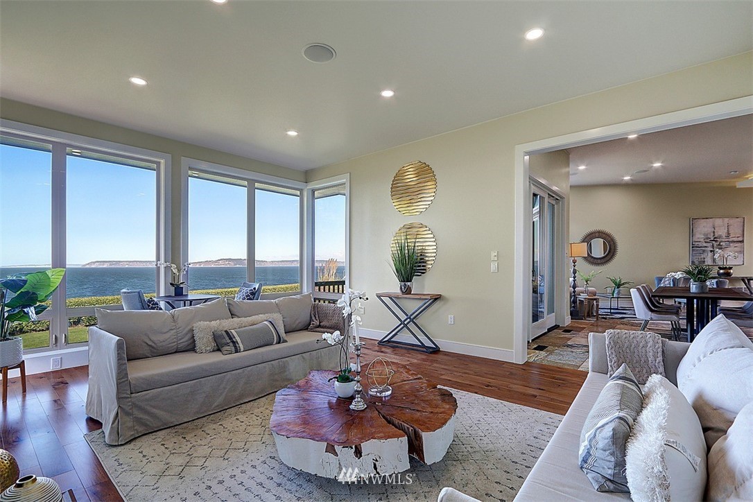 16912 Talbot Road Edmonds, WA 98026 - Photo 8 of 40 a living room with furniture and a large window