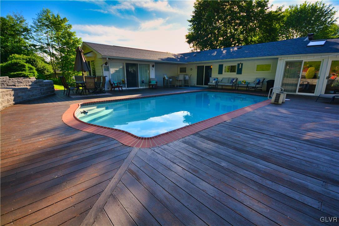 2555 Chase Road Shavertown, PA 18708 - Photo 18 of 21 a view of a house with pool on the patio