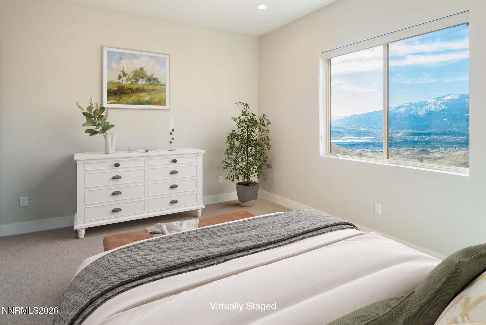 2241 Cold Creek Trail Reno, NV 89523 - Photo 21 of 40 a bedroom with a bed and a window