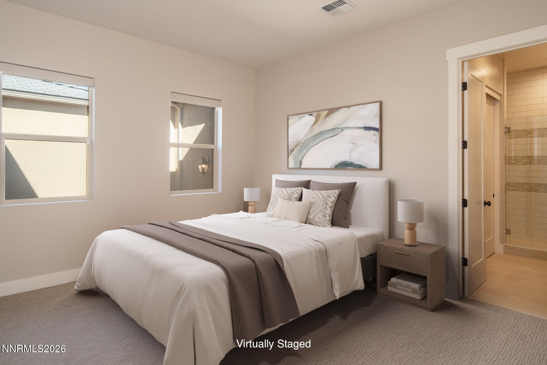 2241 Cold Creek Trail Reno, NV 89523 - Photo 28 of 40 a bedroom with a bed and window