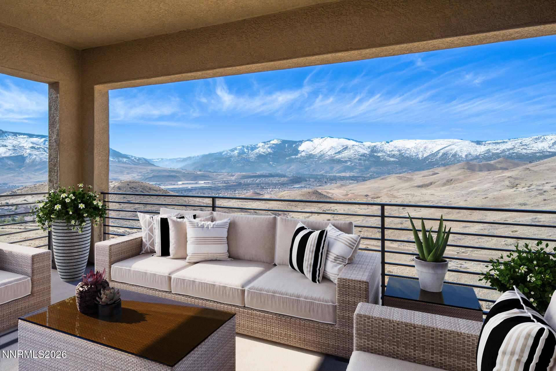 2241 Cold Creek Trail Reno, NV 89523 - Photo 4 of 40 a view of a living room with furniture and potted plants