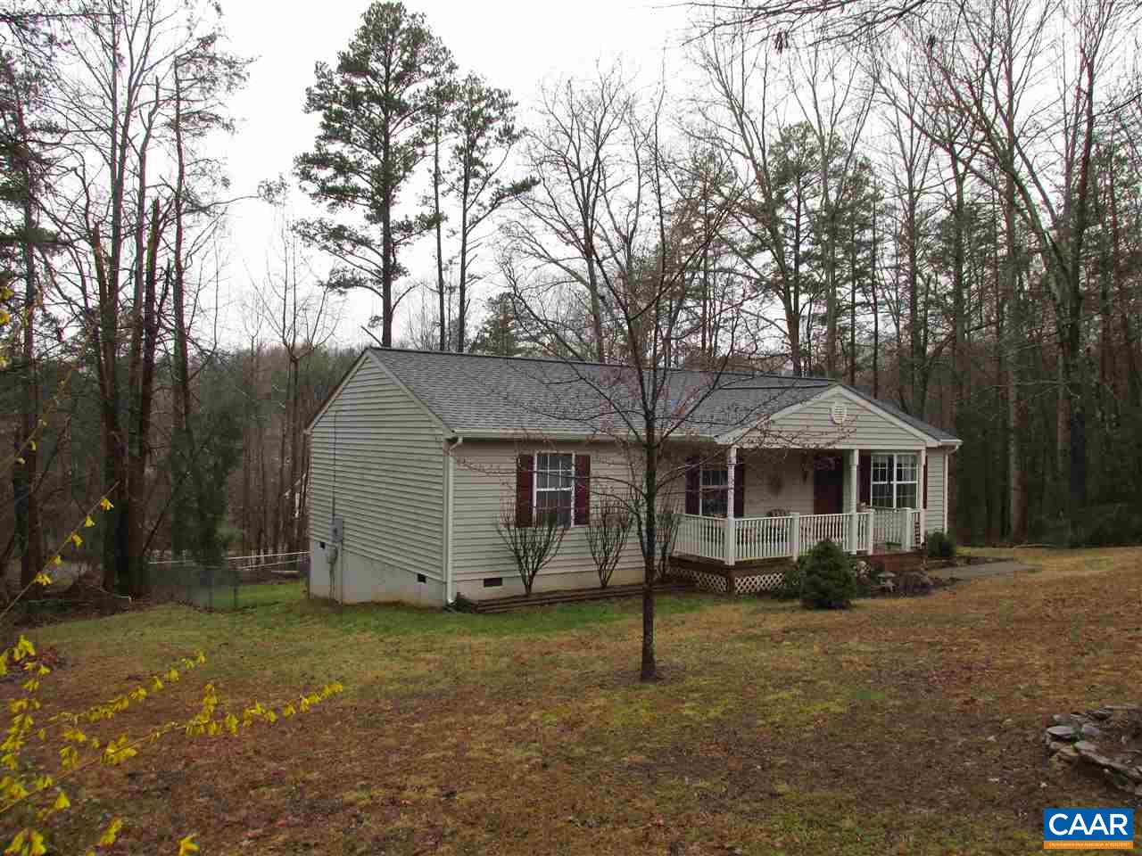 688 Carnation Road Ruckersville, VA 22968 - Photo 25 of 25 a front view of a house with a garden