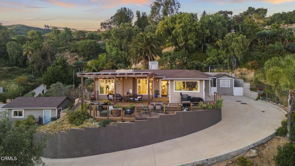 559 North Loop Drive Camarillo, CA 93010 - Photo 55 of 76 an aerial view of a house with swimming pool and furniture