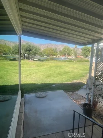 a view of an ocean from a balcony