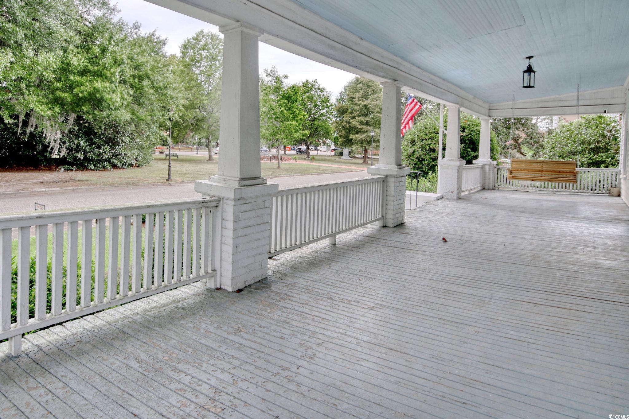 100 Northeast Ct Street Marion, SC 29571 - Photo 6 of 40 View of wooden porch