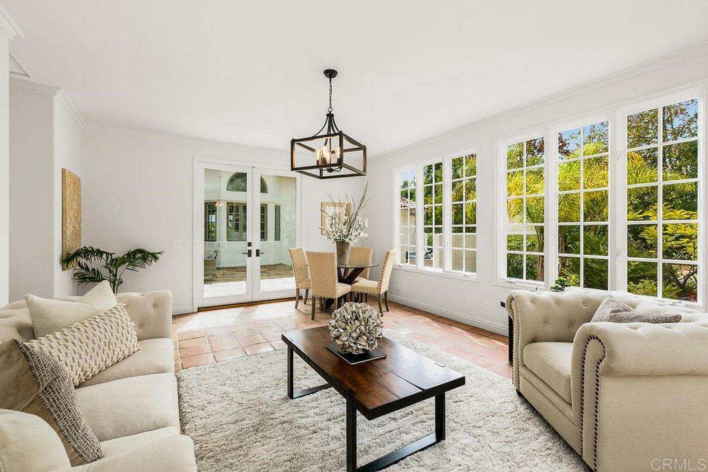 14910 Rancho Nuevo Del Mar, CA 92014 - Photo 27 of 54 a living room with furniture a table and a large window