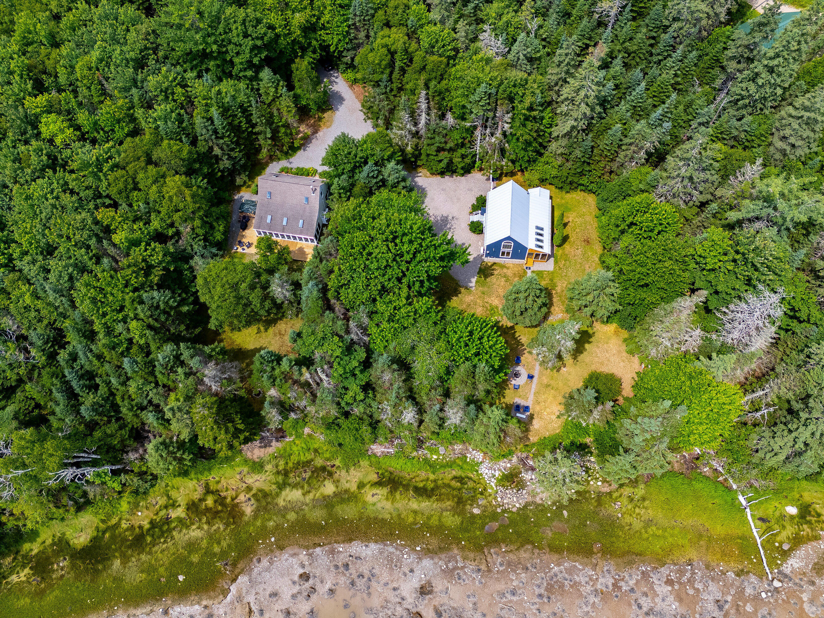 134 Redding Road Gouldsboro, ME 04607 - Photo 2 of 47 134 Redding aerial 4