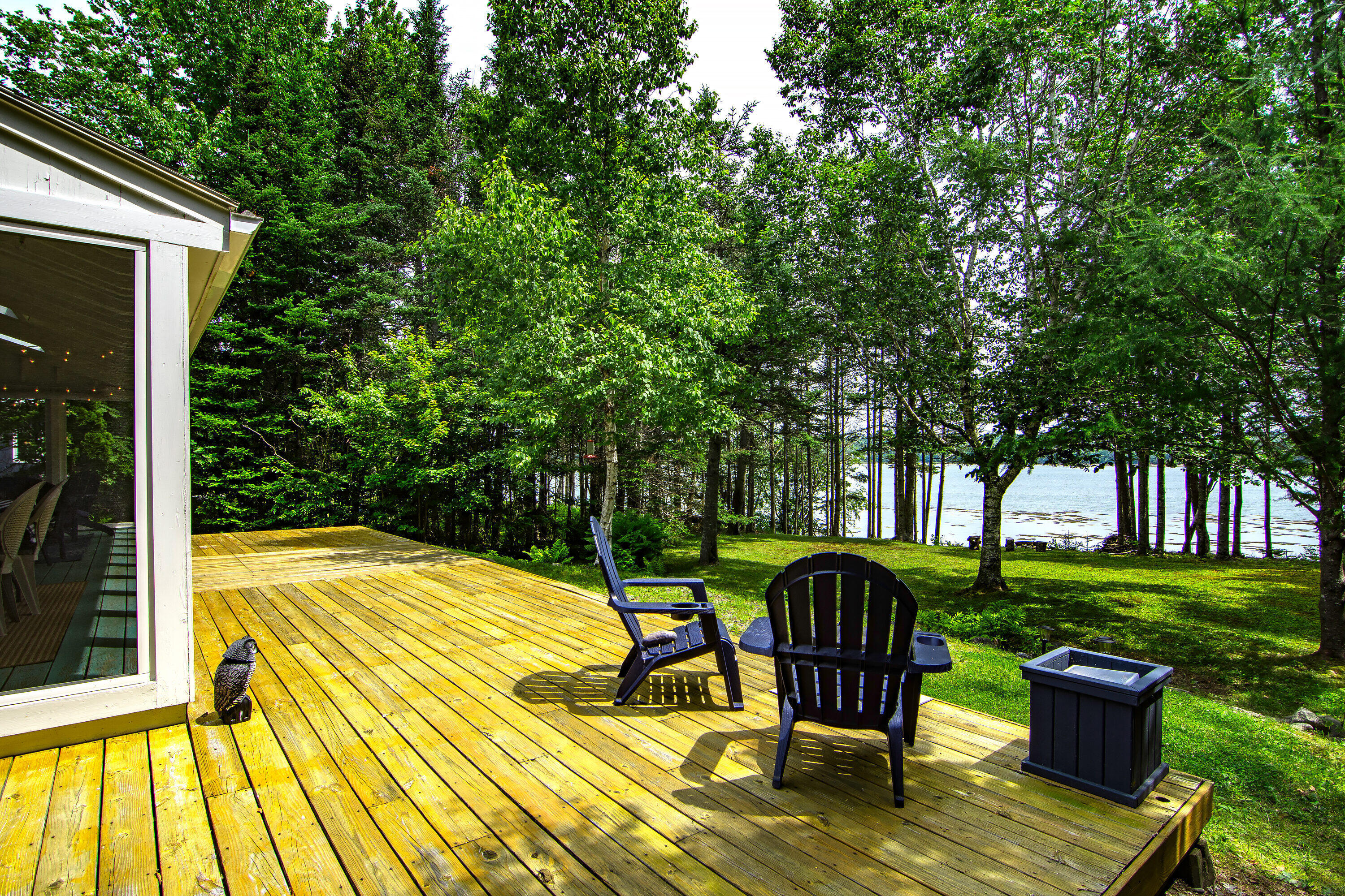 134 Redding Road Gouldsboro, ME 04607 - Photo 25 of 47 134 Redding Fiddlehead ext deck view