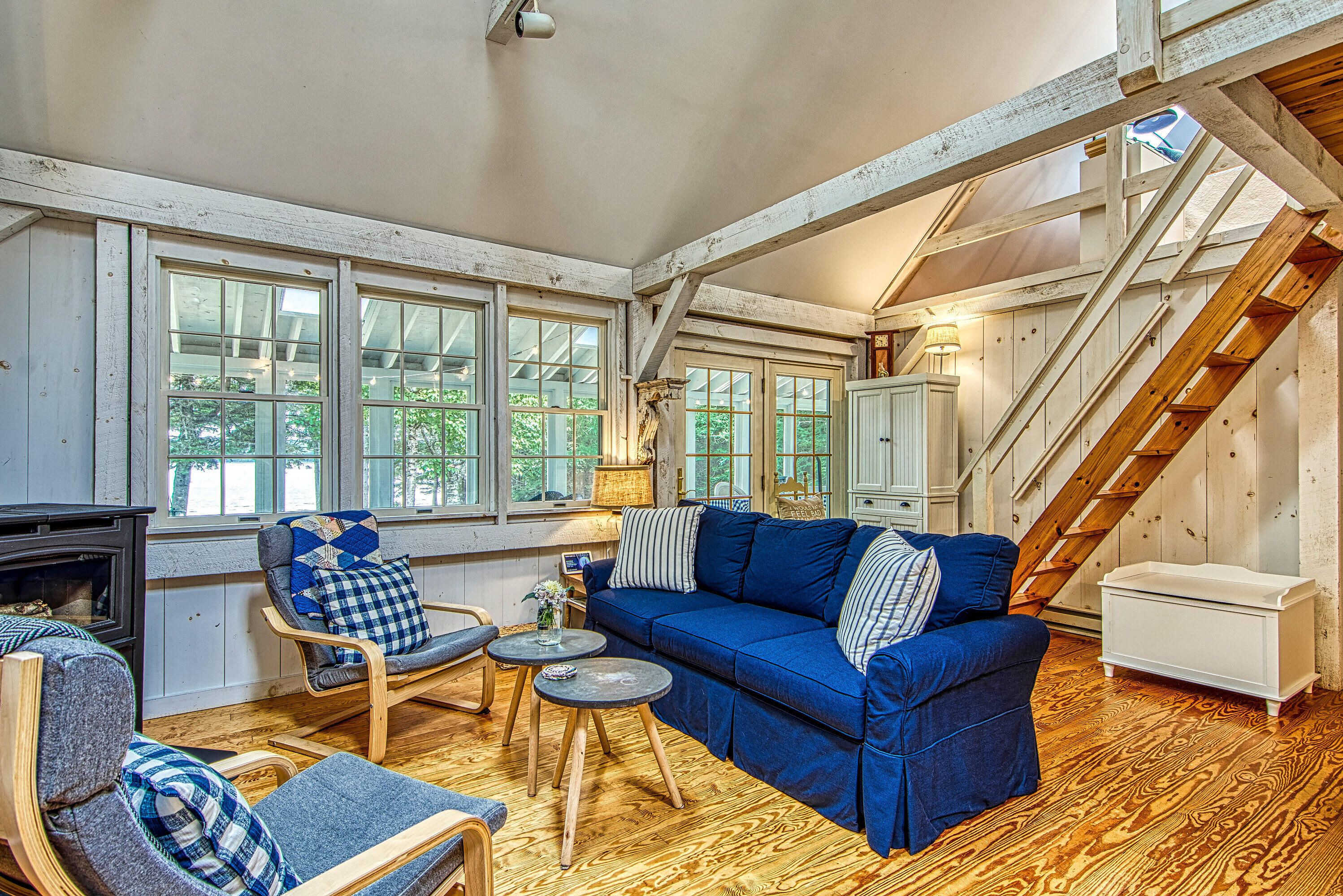 134 Redding Road Gouldsboro, ME 04607 - Photo 33 of 47 134 Redding Fiddlehead living and loft s