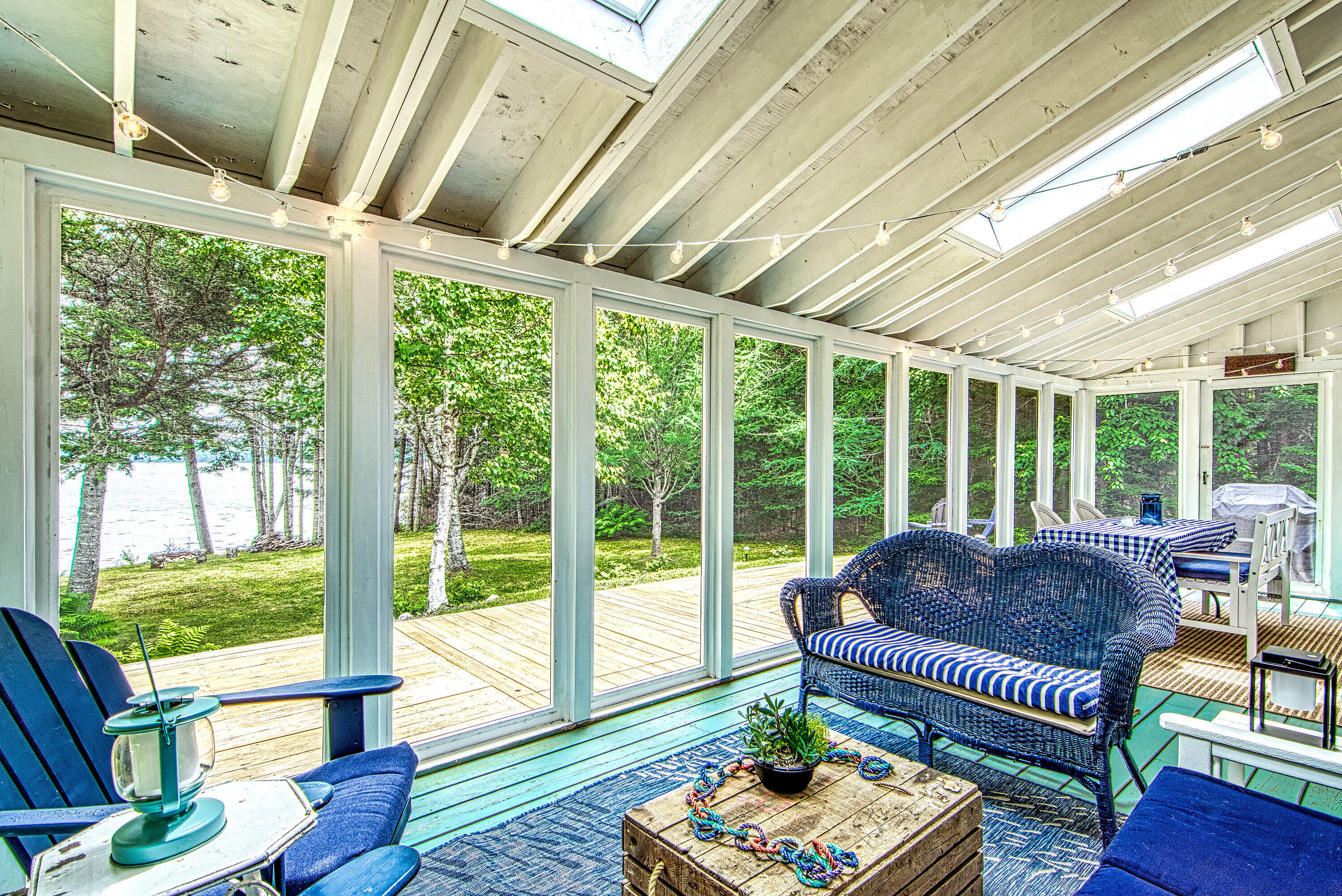 134 Redding Road Gouldsboro, ME 04607 - Photo 40 of 47 134 Redding Fiddlehead screened porch
